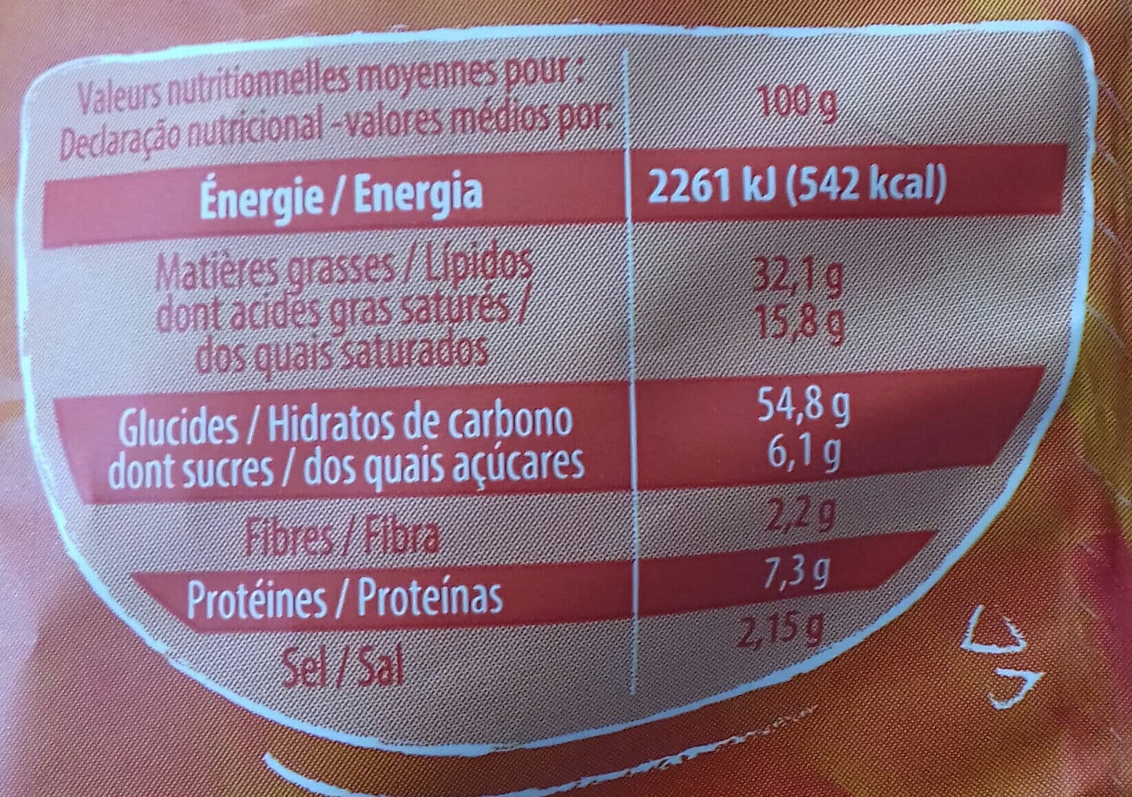 Bouton d'or Craquilles goût fromage packshot