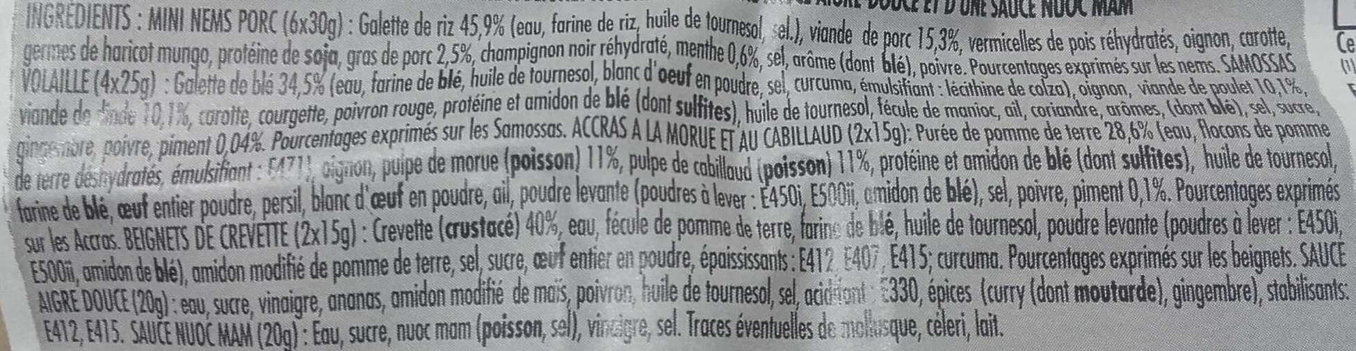 Itinéraire des saveurs ASSORTIMENT ASIATIQUE 380g packshot