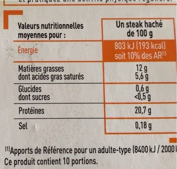 Netto Steacks Hachés Charolais packshot