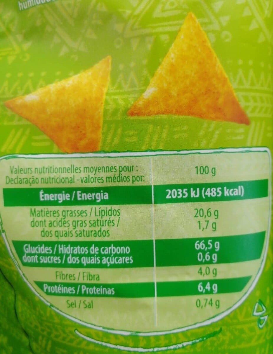 Bouton d'or Tortilla chips nature packshot