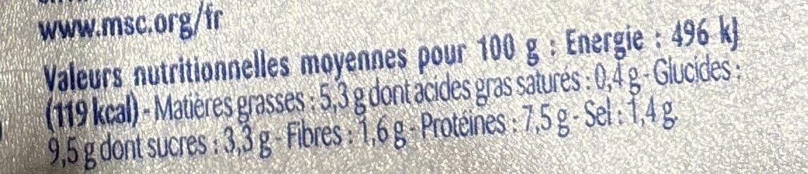 Odyssée Bâtonnets de surimi packshot