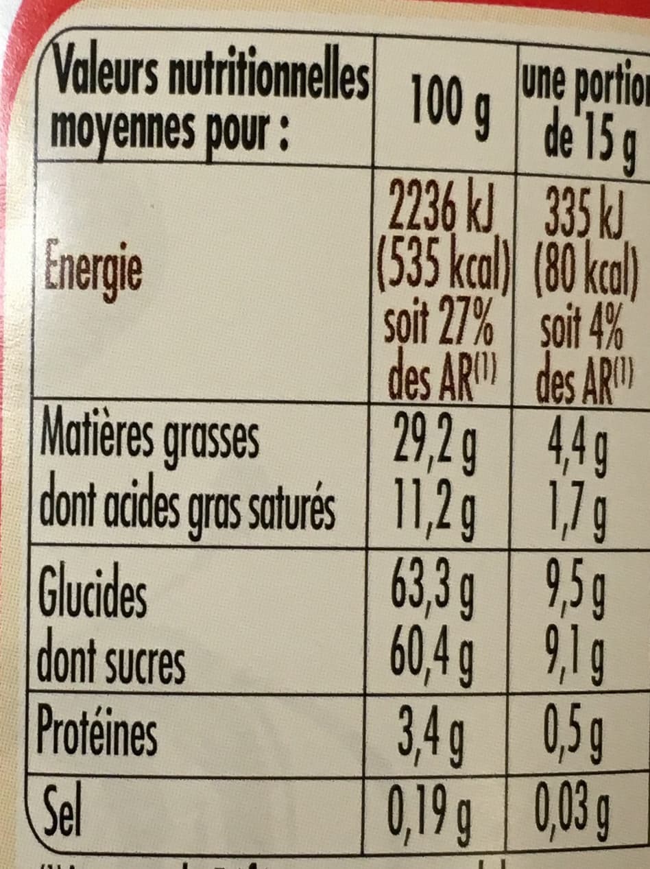 Netto Pâte à tartiner DUO 750G packshot