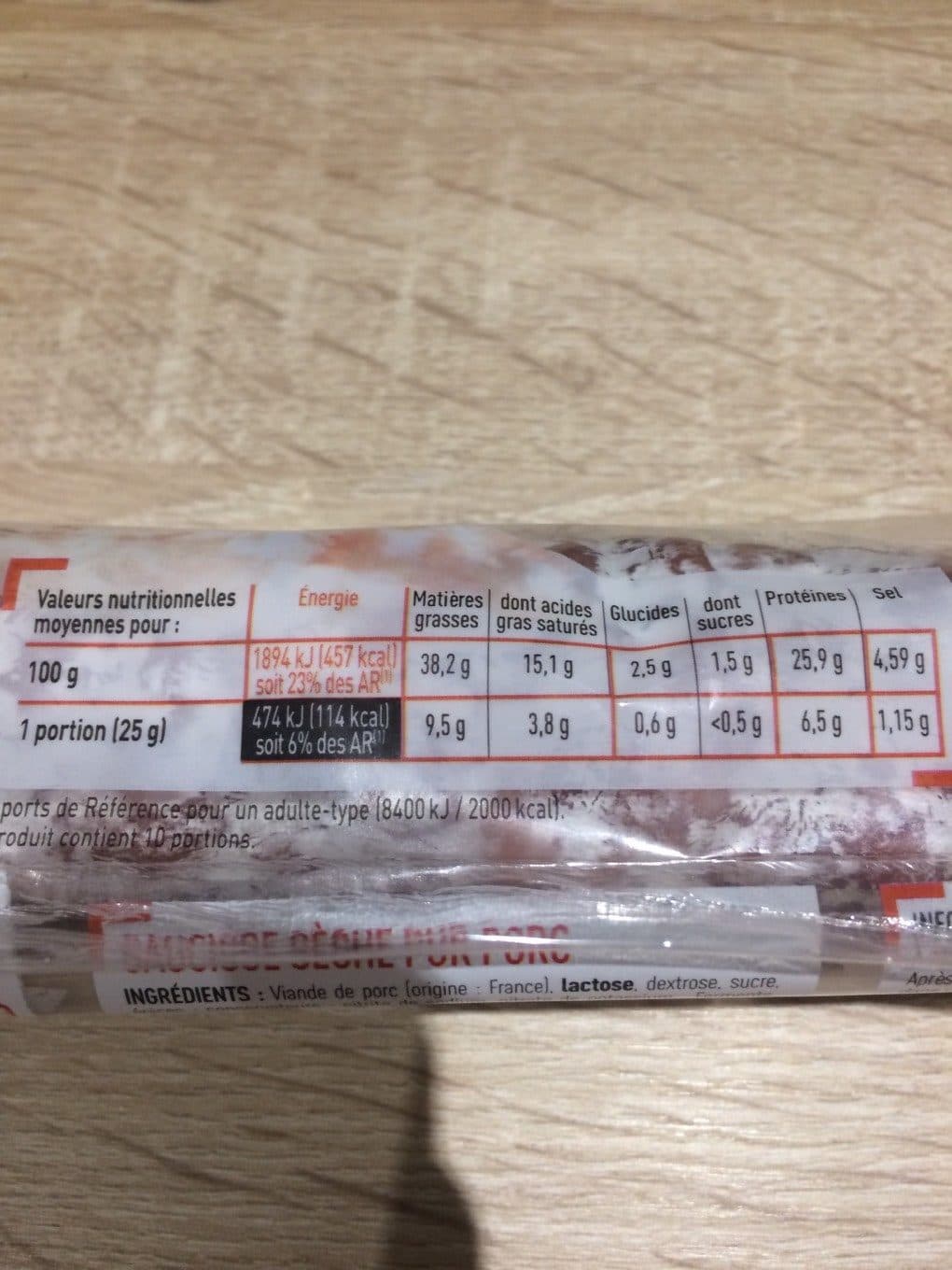 Netto HD Saucisse droite 250g packshot