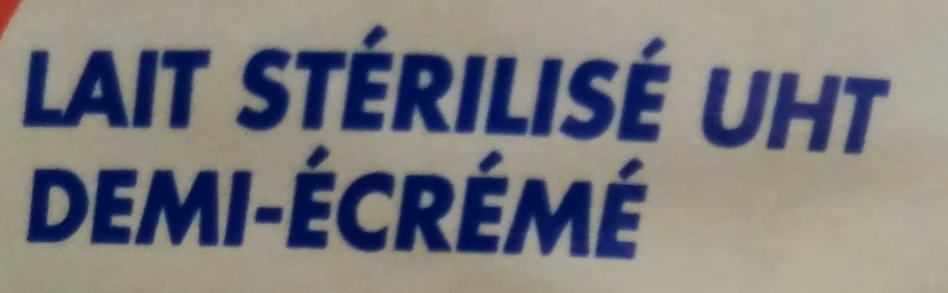 Netto Lait uht 1/2 ecreme bt 1l packshot