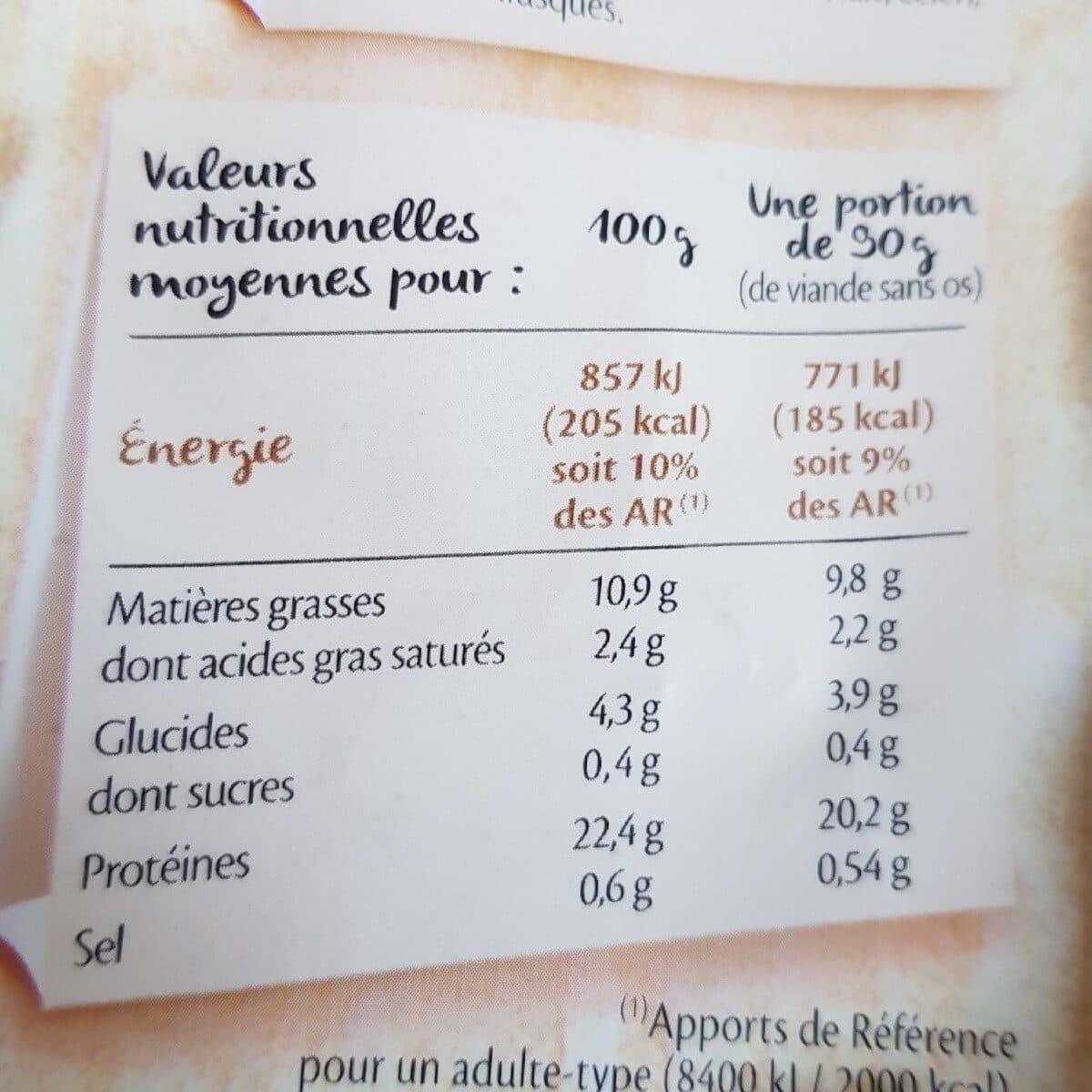 Volae Grignottes de poulet rôties packshot