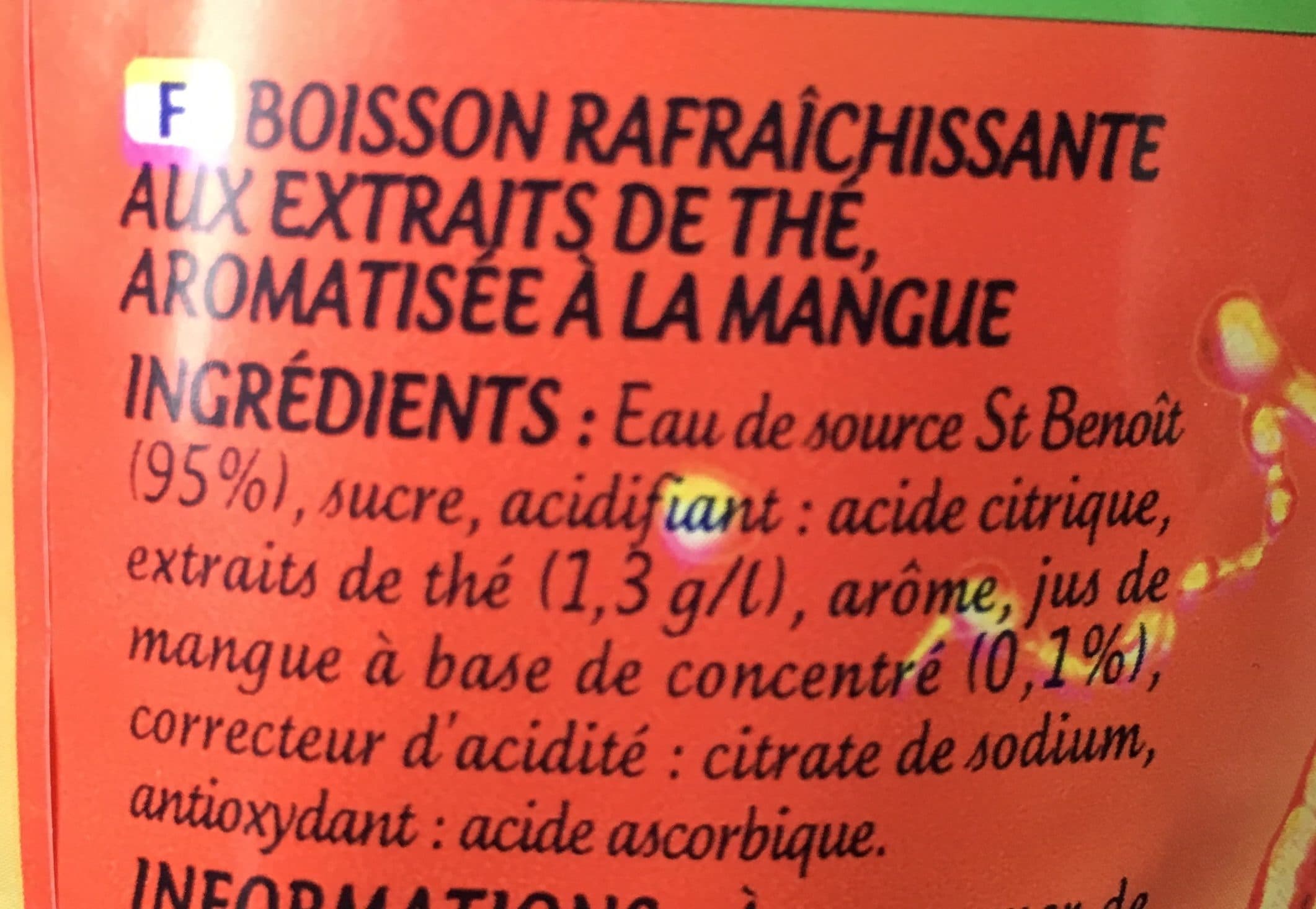Look Look Thé Mangue PET 1,5L packshot