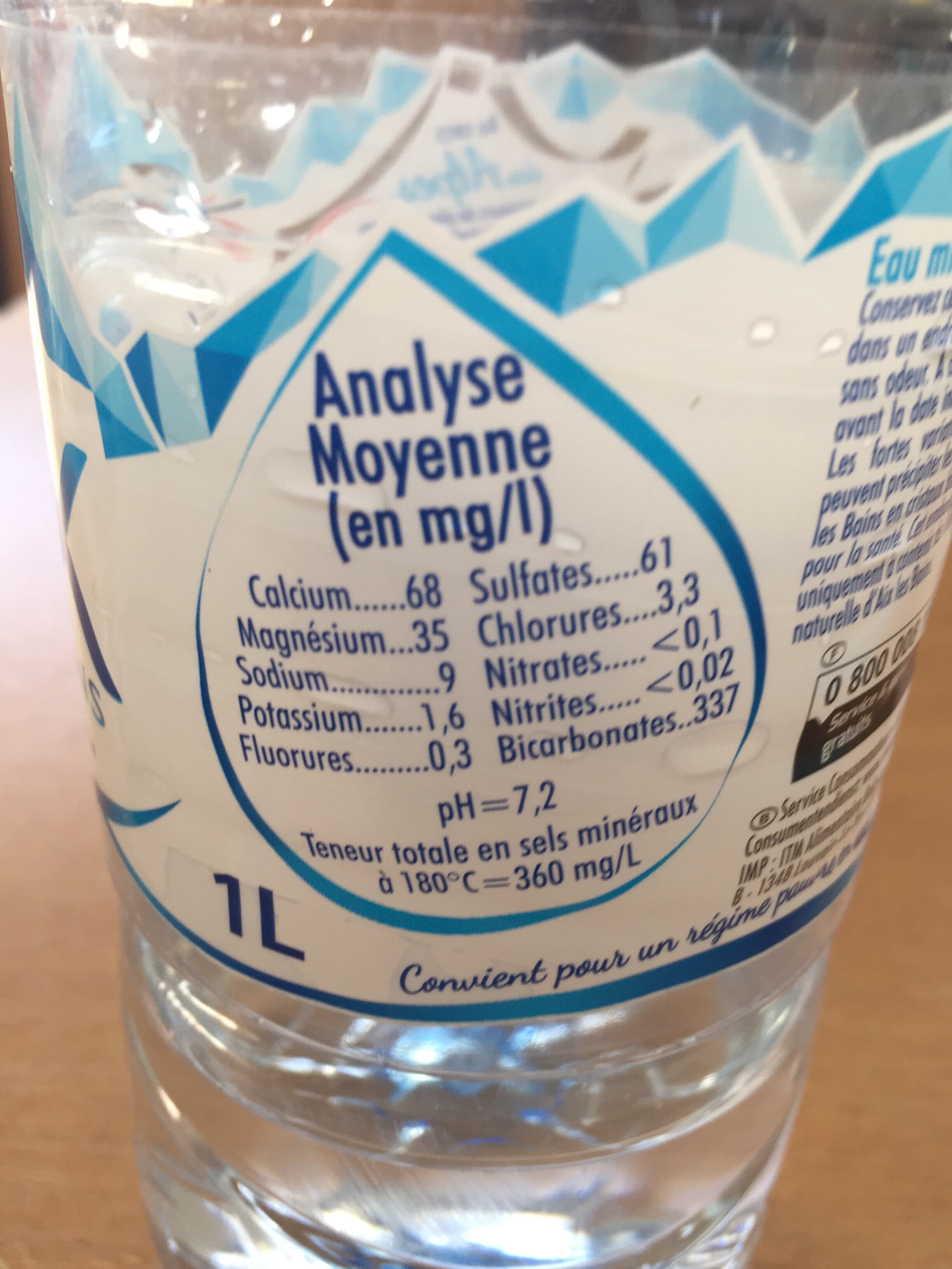 Aix Eau minerale naturelle packshot