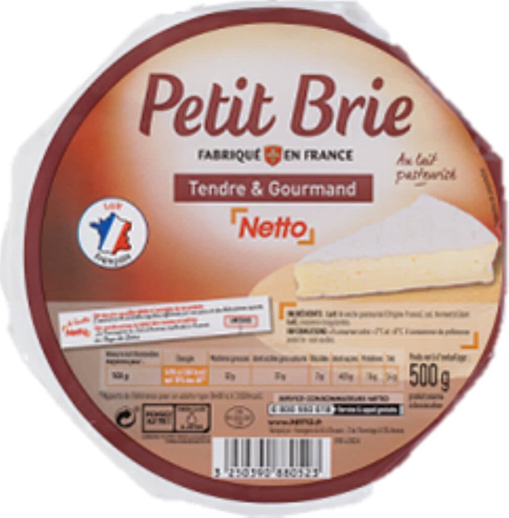 Netto Petit brie packshot