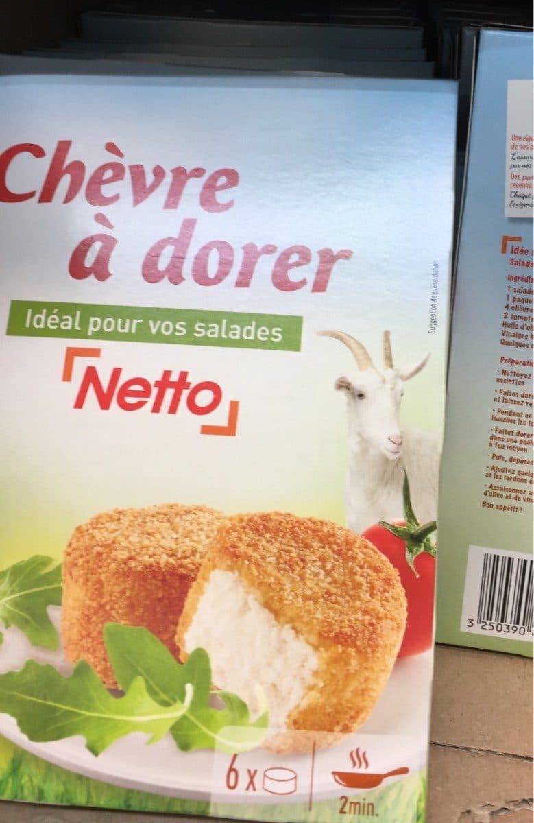 Netto Chevre a dorer packshot