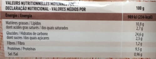 Claude Léger Quiche lorraine surgelée 400g packshot