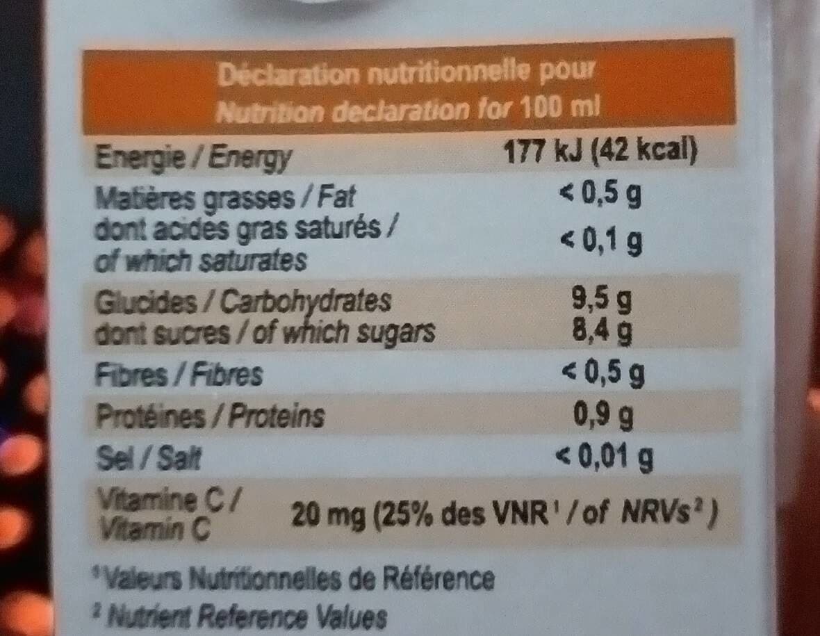 Solal Jus d'Orange packshot