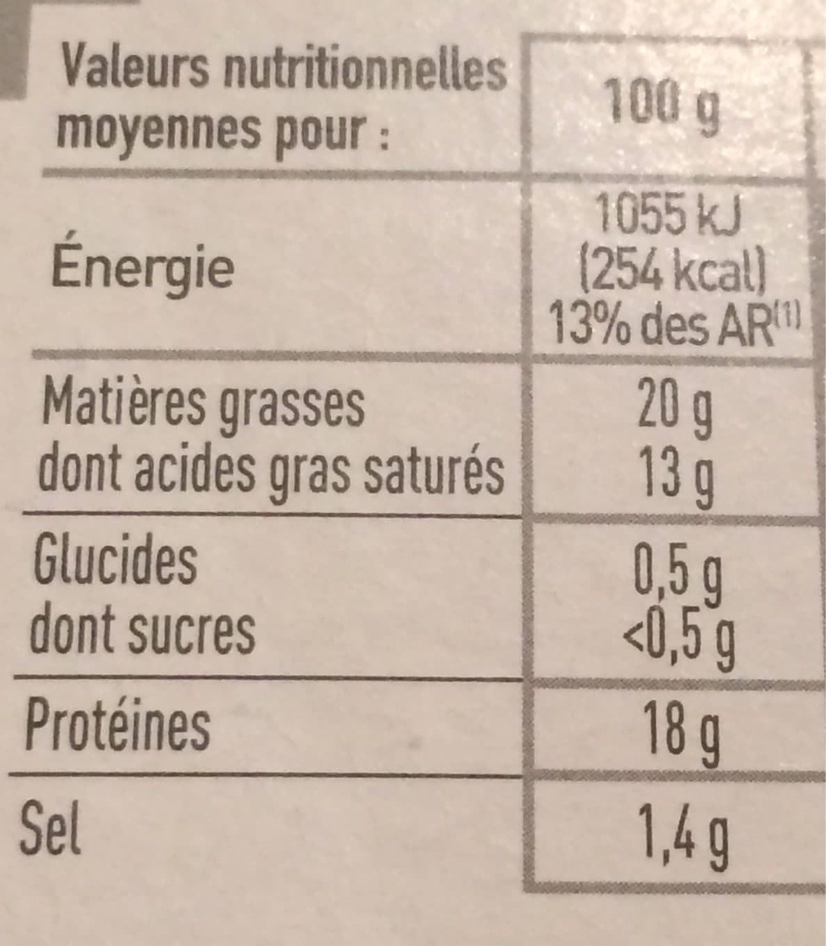 Netto Camembert lp 250g packshot