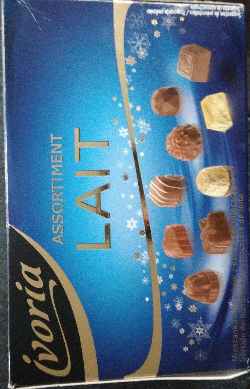 Ivoria Assortiments Lait packshot