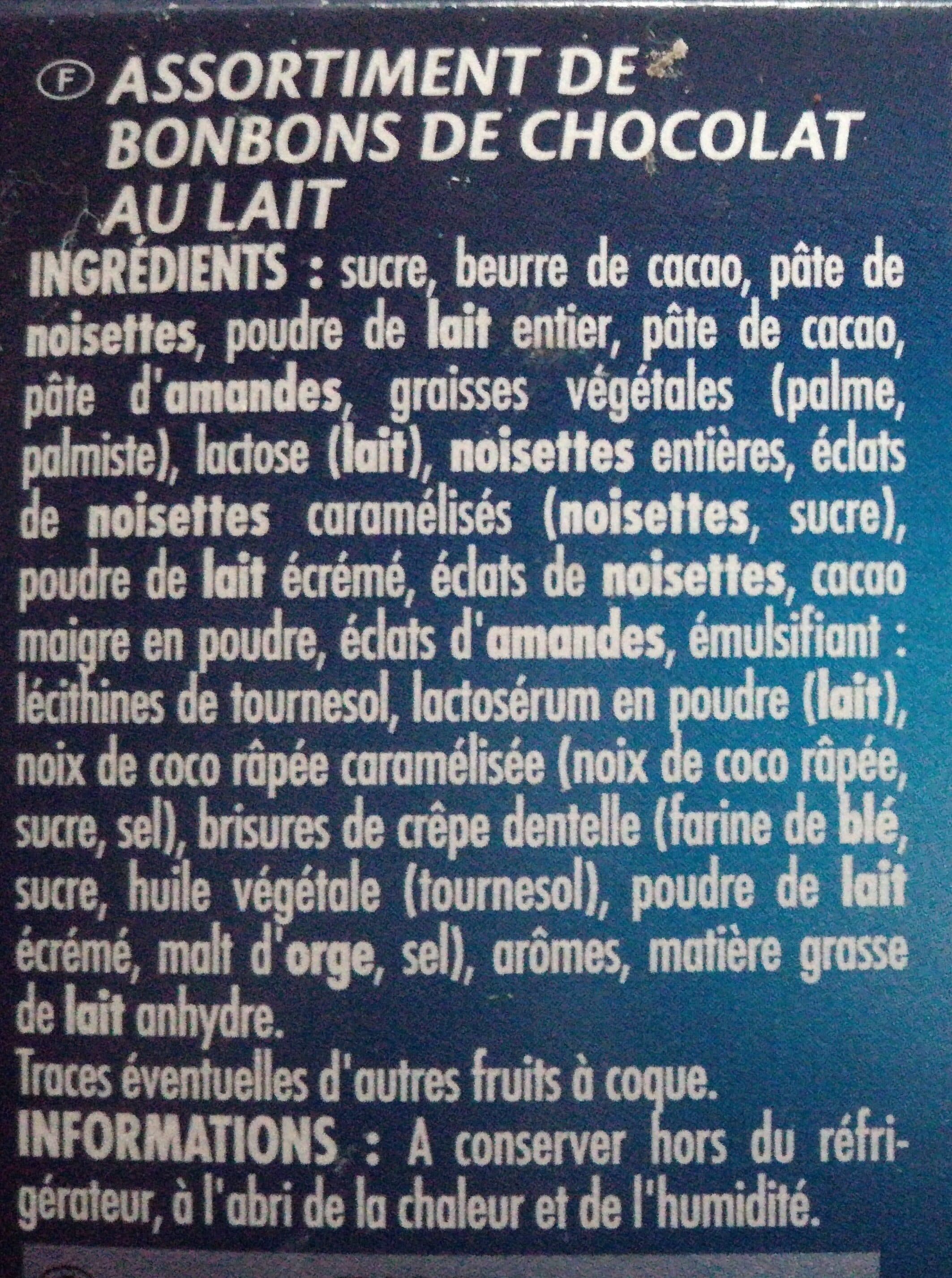 Ivoria Assortiments Lait packshot