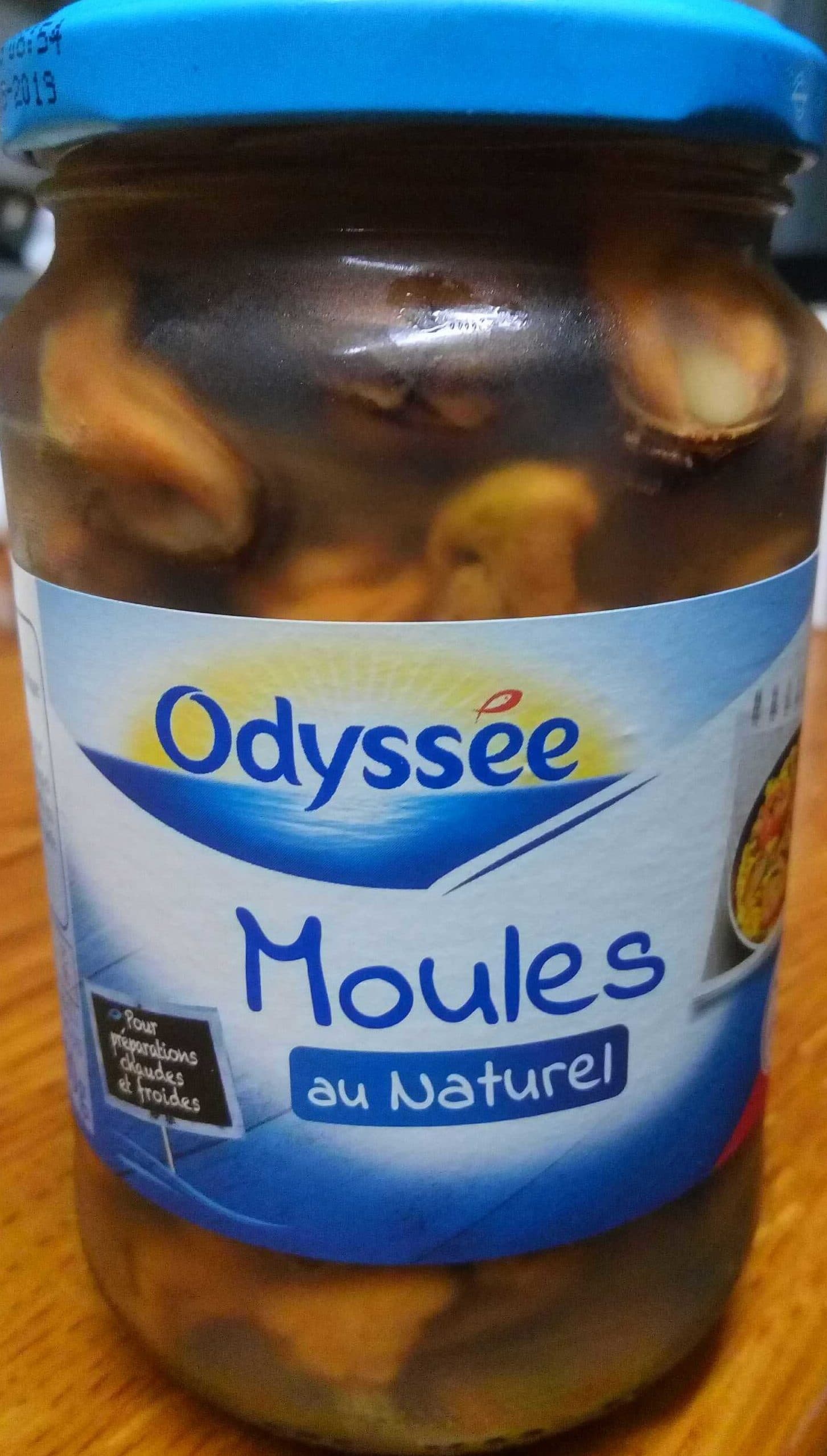 Odyssée Moules au Naturel packshot