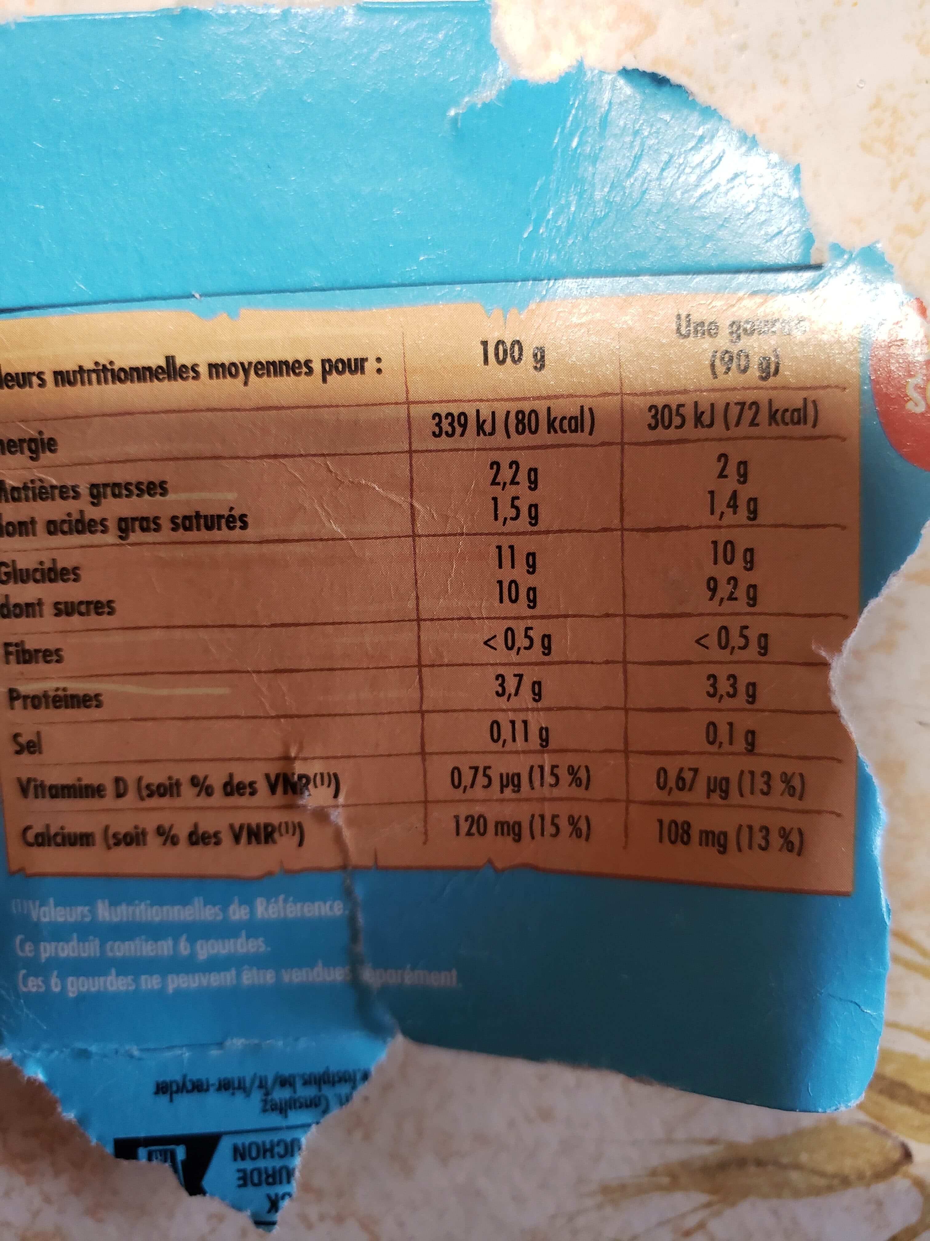 Paturages P'TIT POCKET - GOURDE YAOURT 6X90G - fraise, abricot packshot