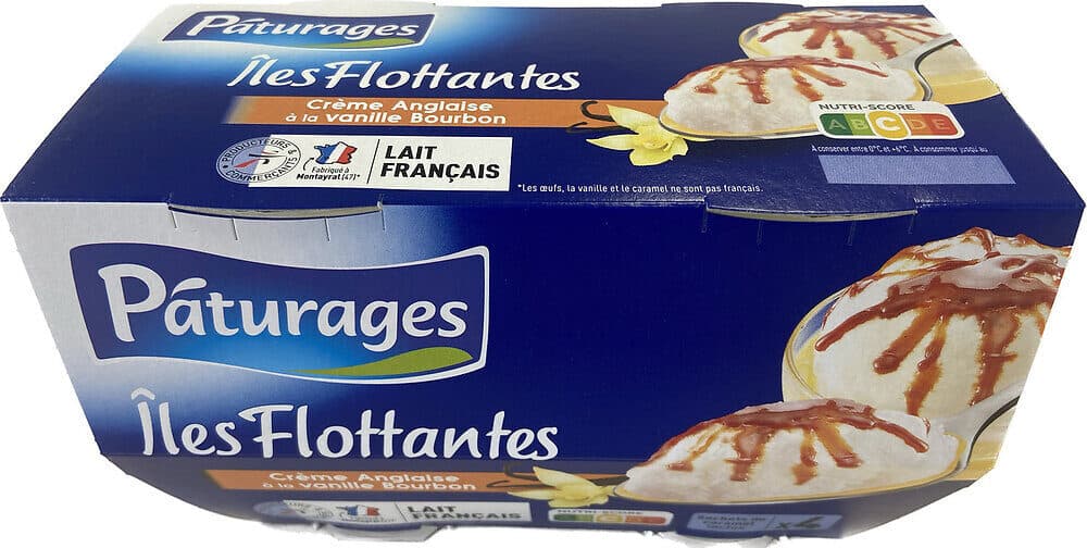 Pâturages Iles flottantes 4x100g packshot