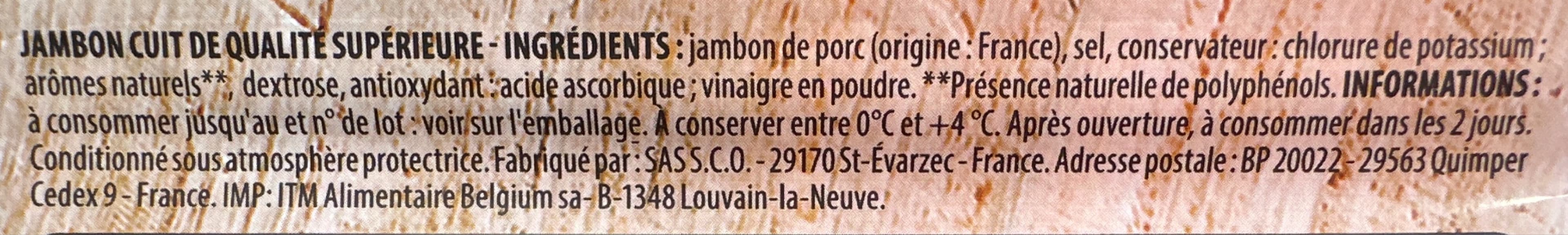 Monique ranou Jambon sup dd csn tsr 4t 140g packshot