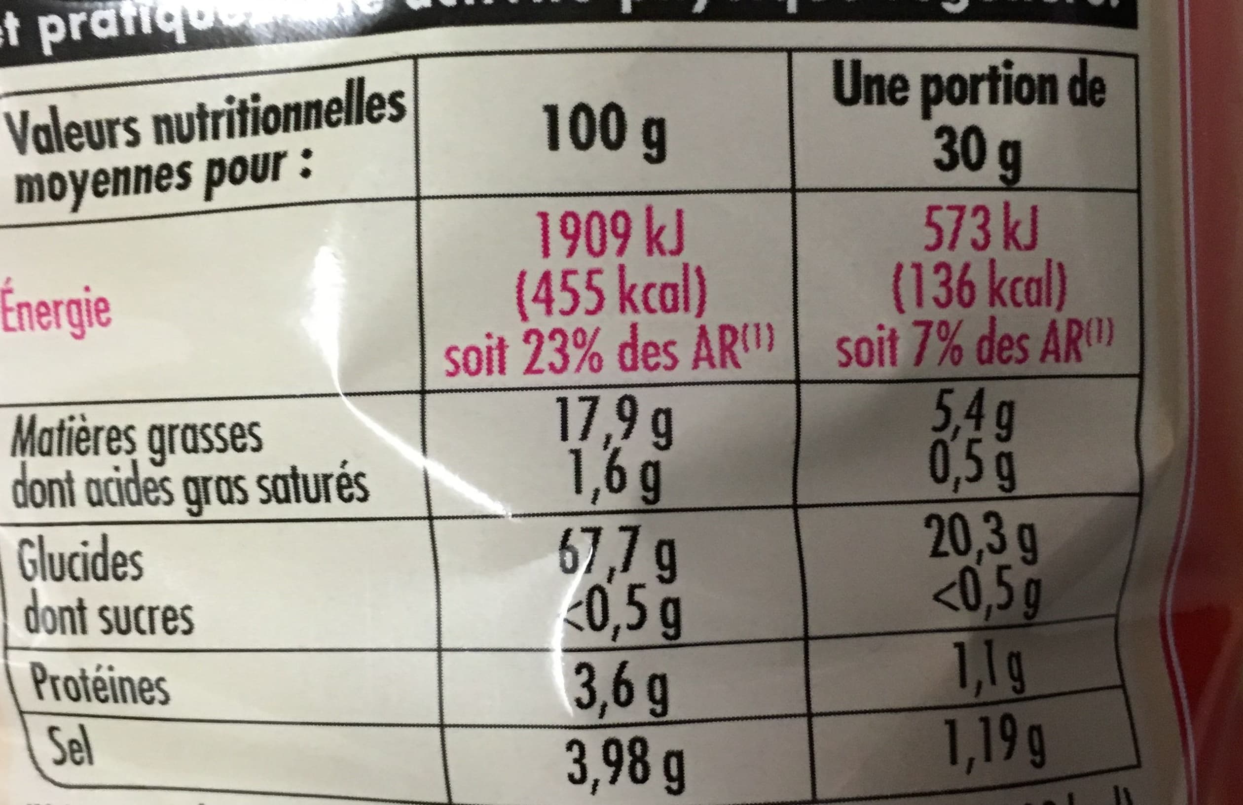 Netto Pétales salés sachet packshot