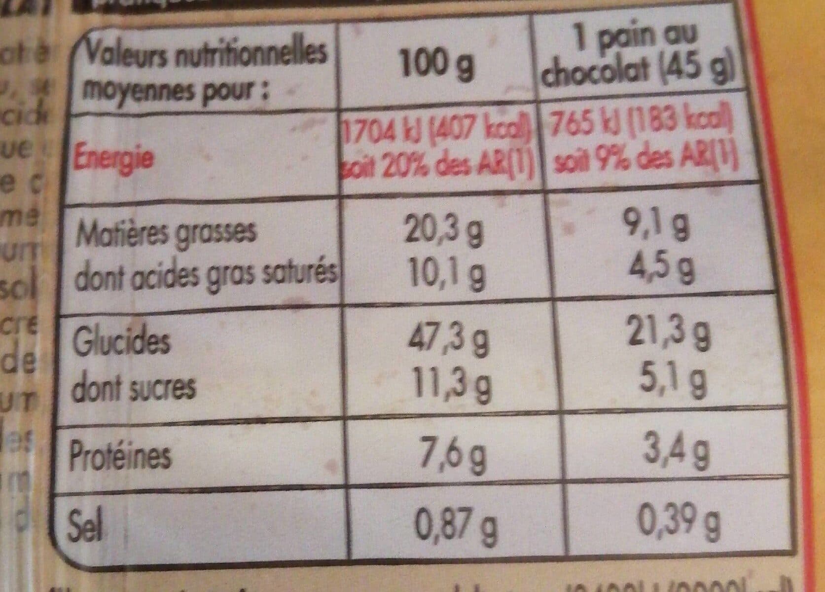 Netto Pains au chocolat *10 450g packshot