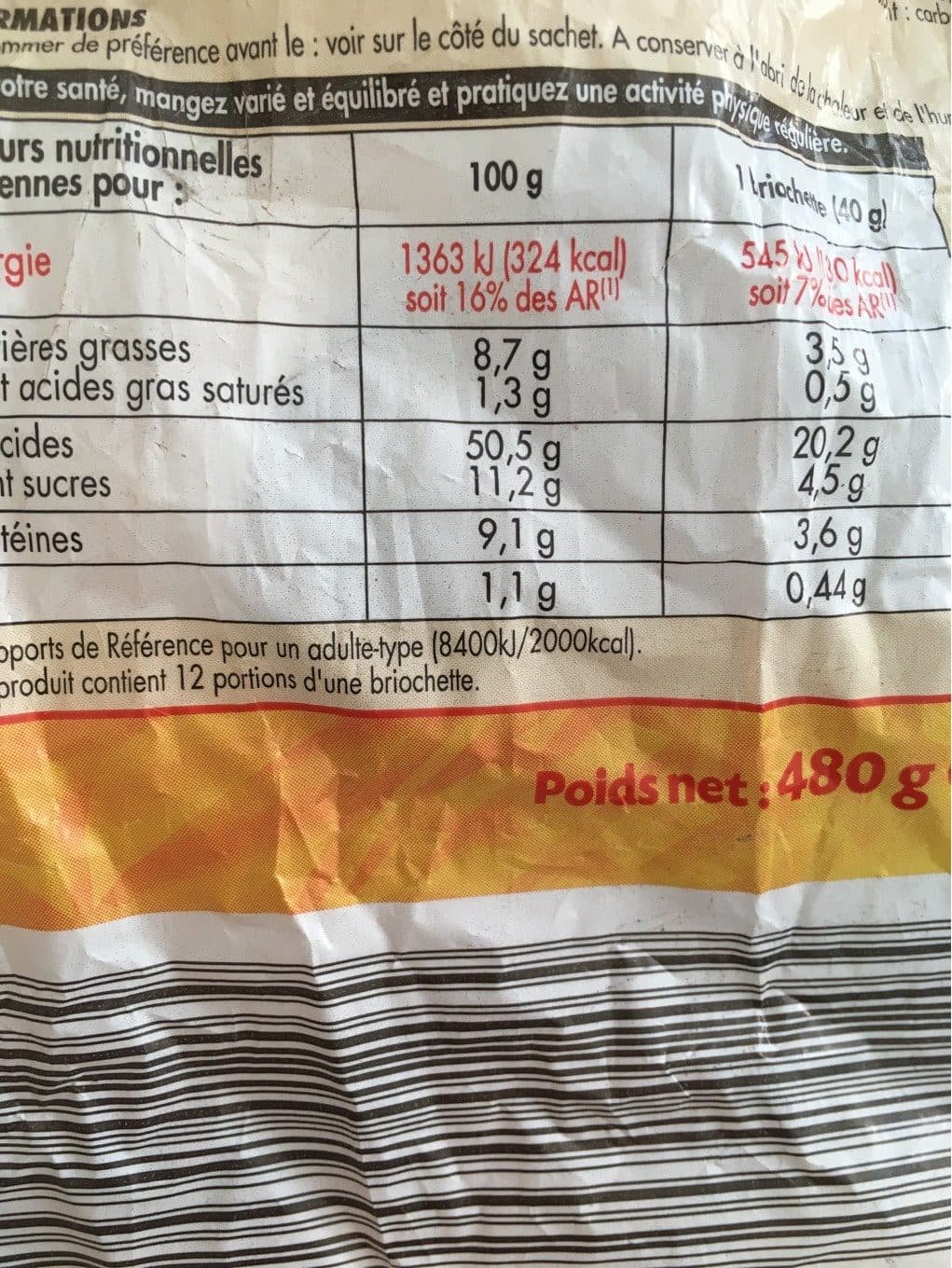 Netto Briochettes *12 480g packshot