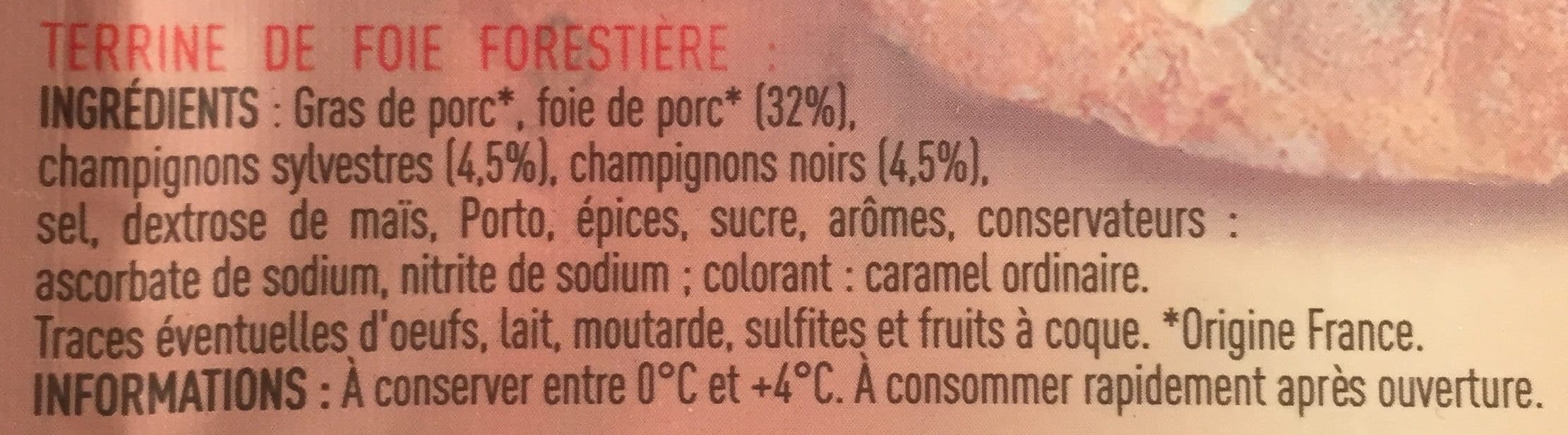 Netto Terrine forestiere 200g packshot