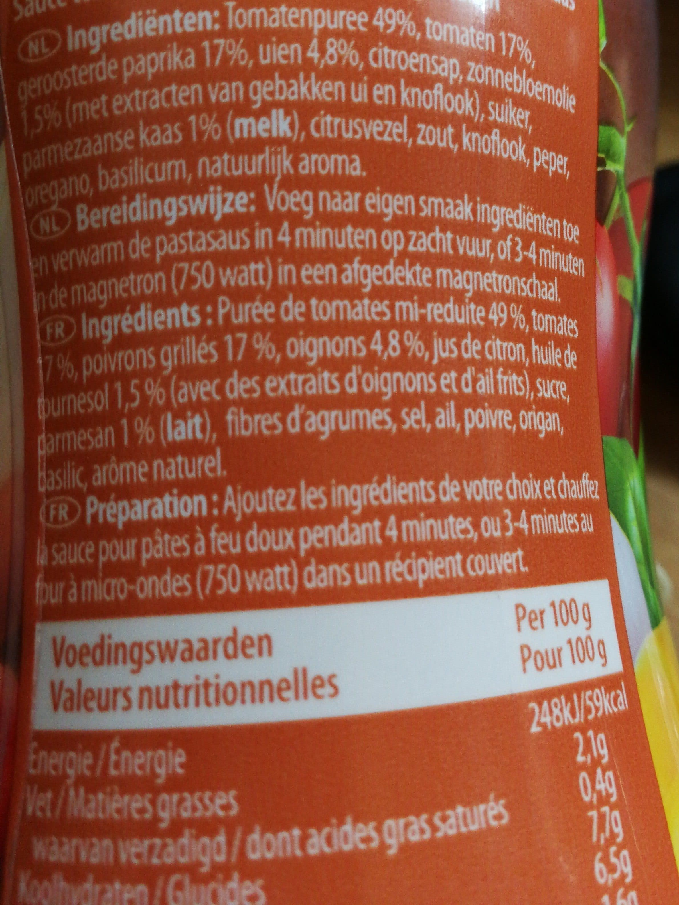 Heinz Seriously good roasted pepper&italien cheese packshot