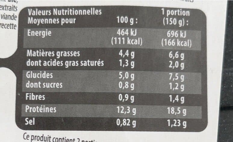 Intermarché Bœuf bourguignon packshot