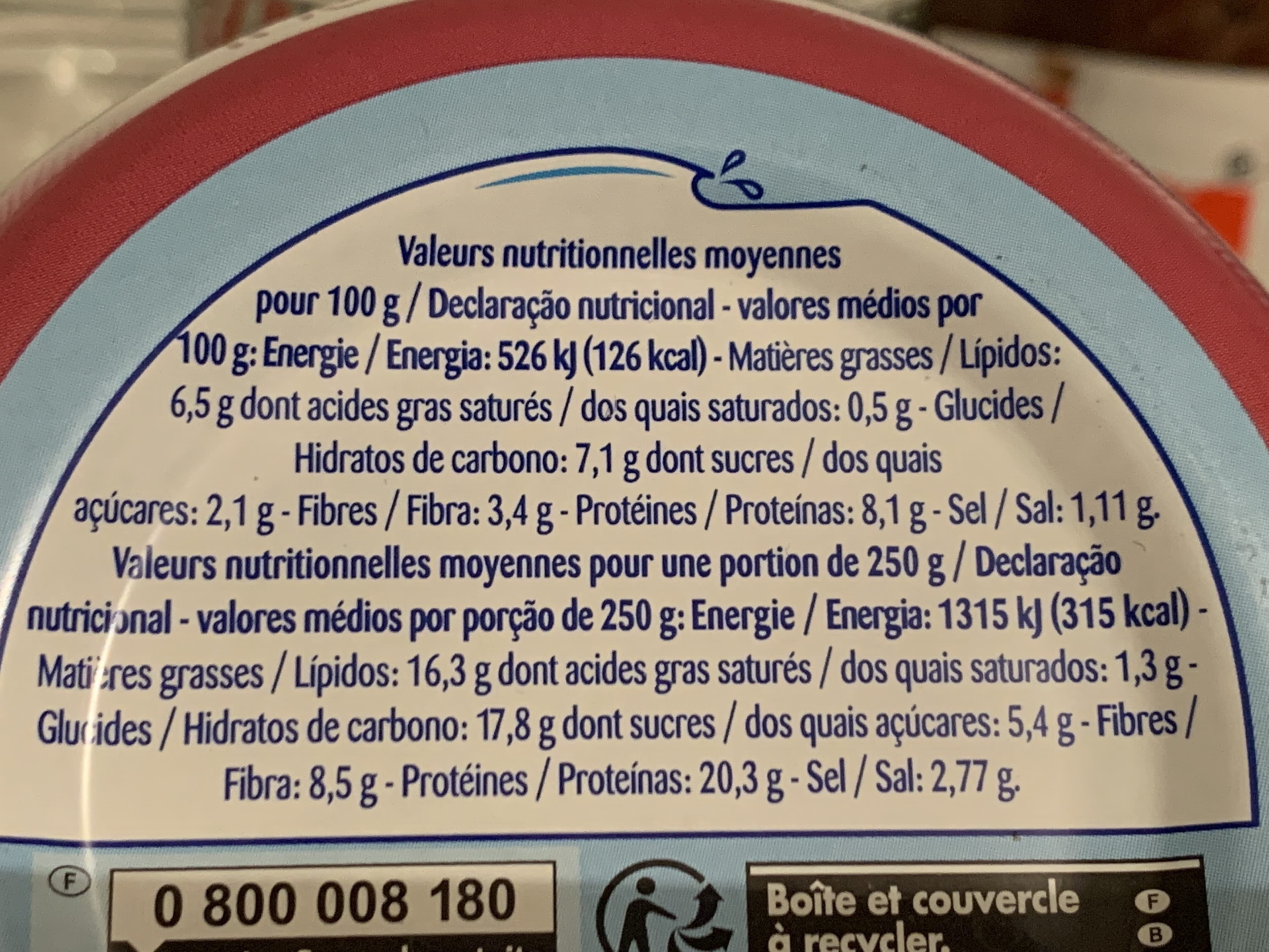 Intermarché Salade au Thon Indienne packshot