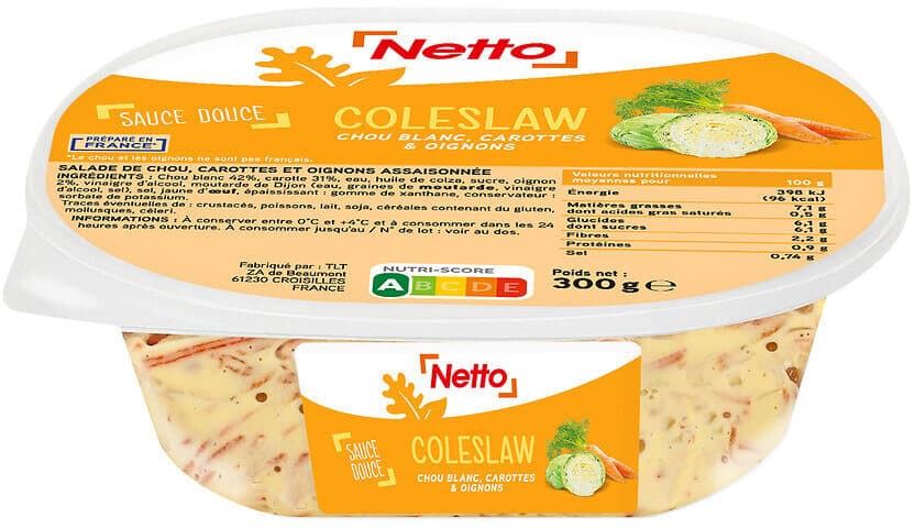 Netto Coleslaw 300g packshot
