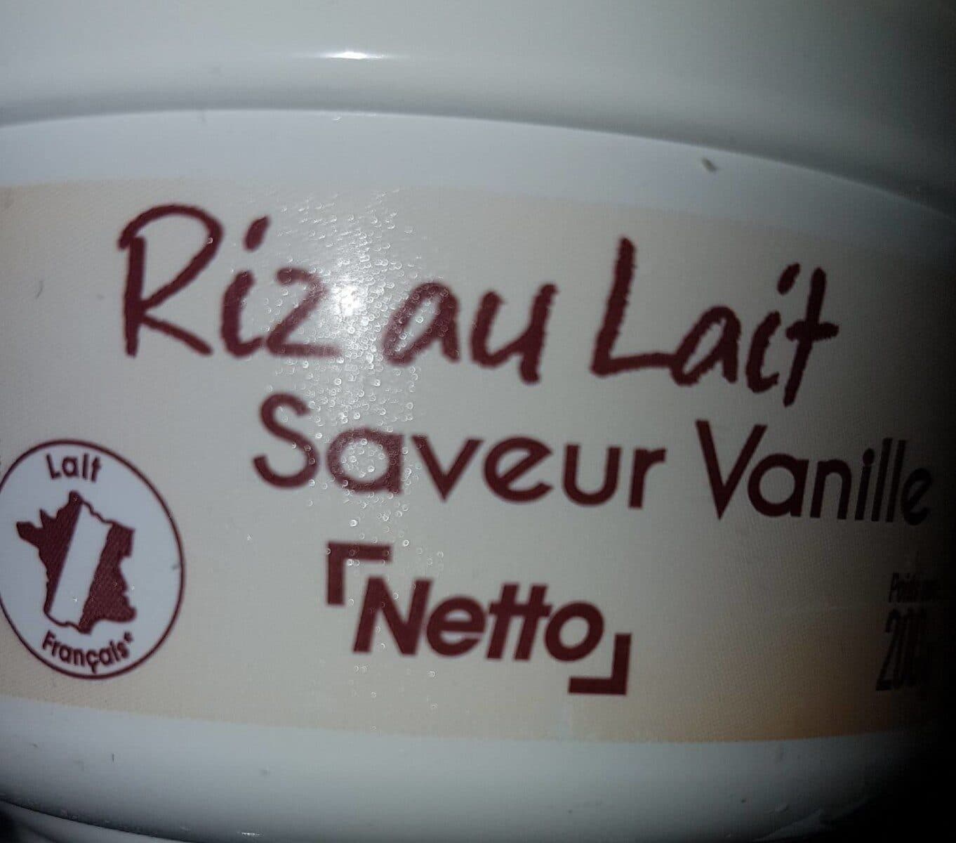 Netto Riz au lait vanille 200g packshot