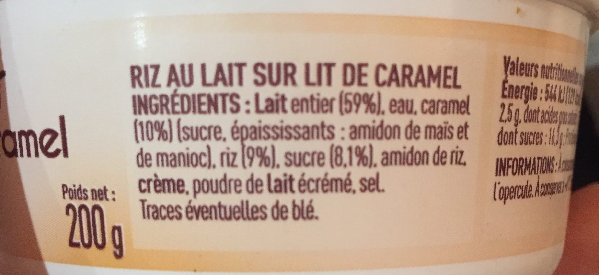 Netto Riz au lait sur lit de caramel 200g packshot