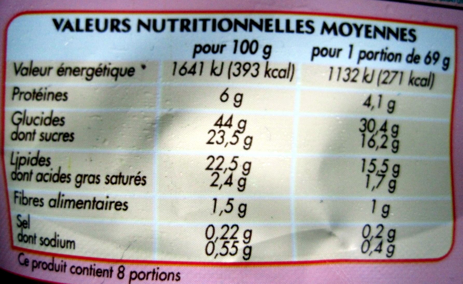 Claude léger Gâteau marbré packshot