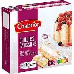 Chabrior Cuillers pâtissiers aux oeufs frais 300g packshot
