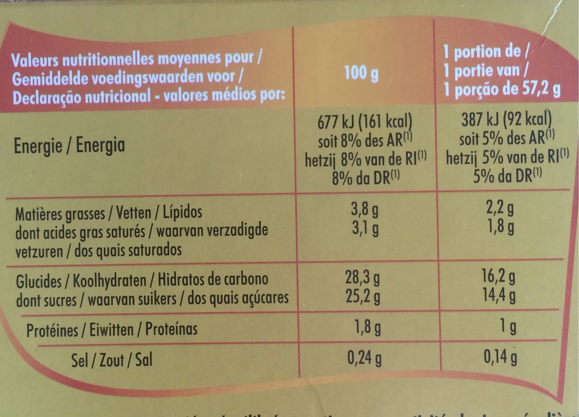 Adelie Bûche chocolat - poire (G/S) - 1000mL packshot