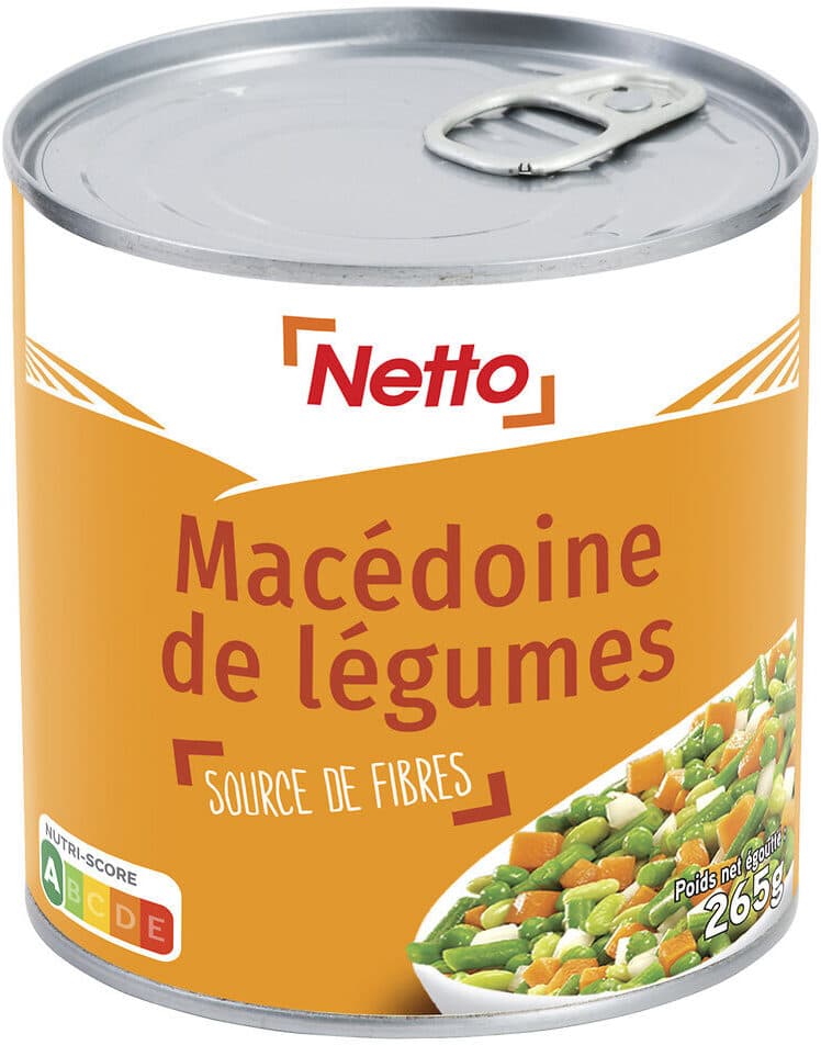 Netto Macédoine de légumes - 1/2 packshot