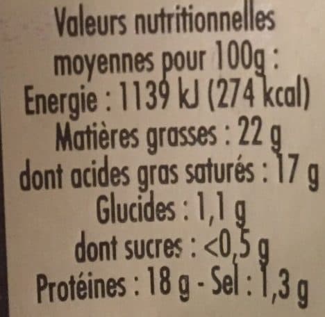 FE Sainte Maure de Touraine Appellation d'Origine Protégée packshot