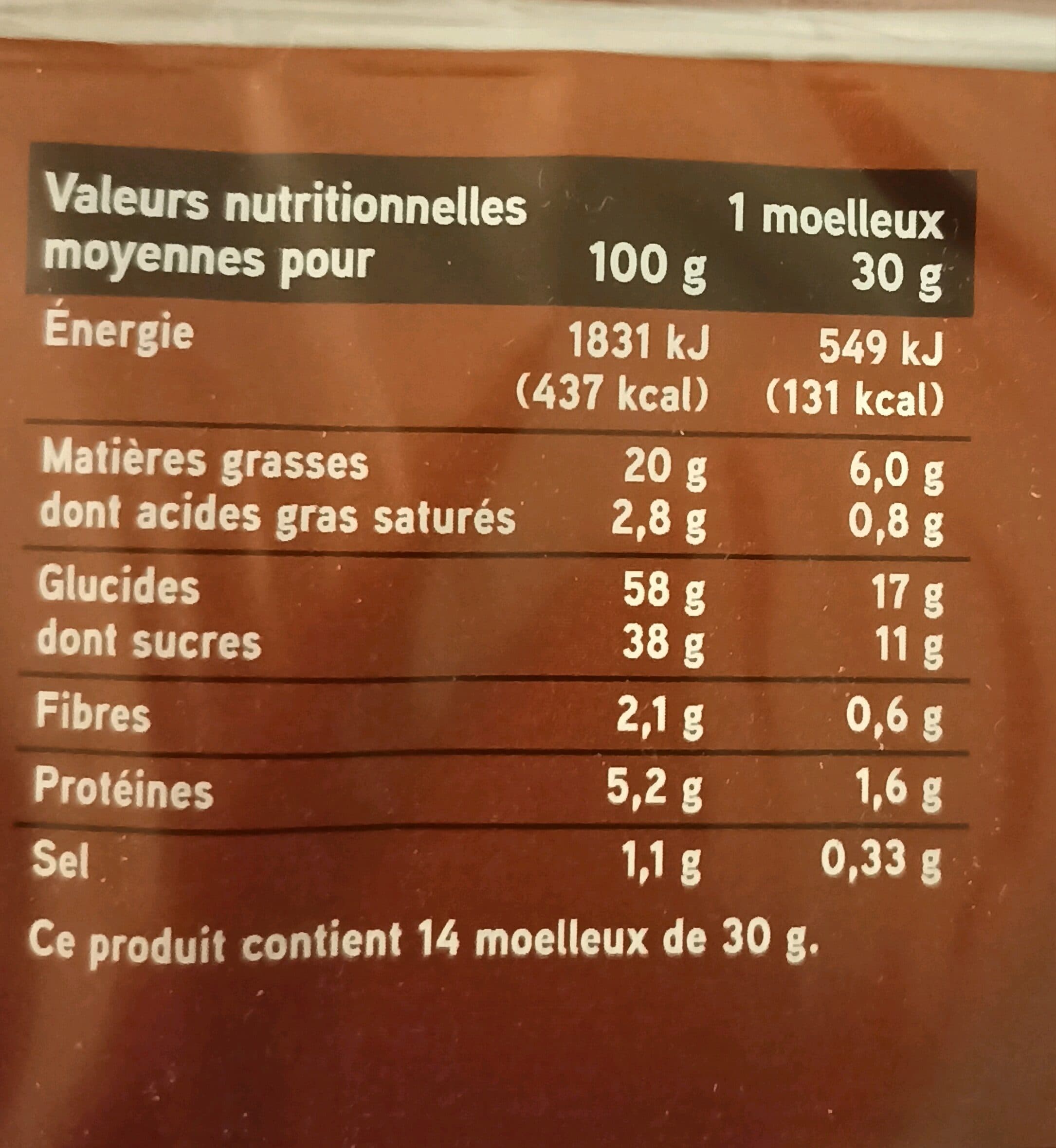 Netto Mini fourrés au chocolat x14 packshot