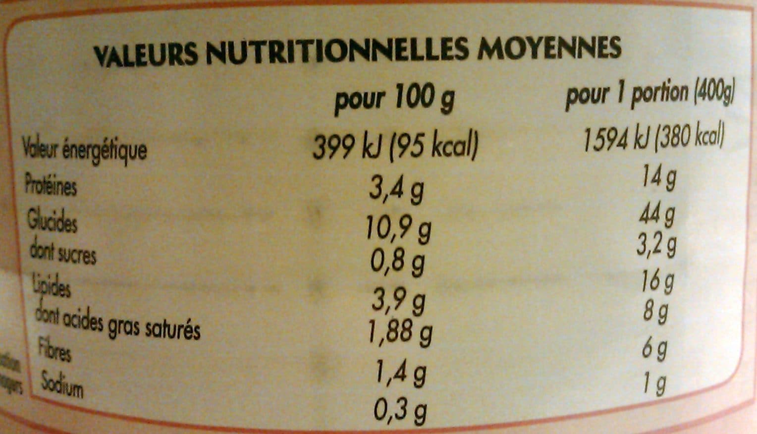 Monique ranou Tartiflette packshot
