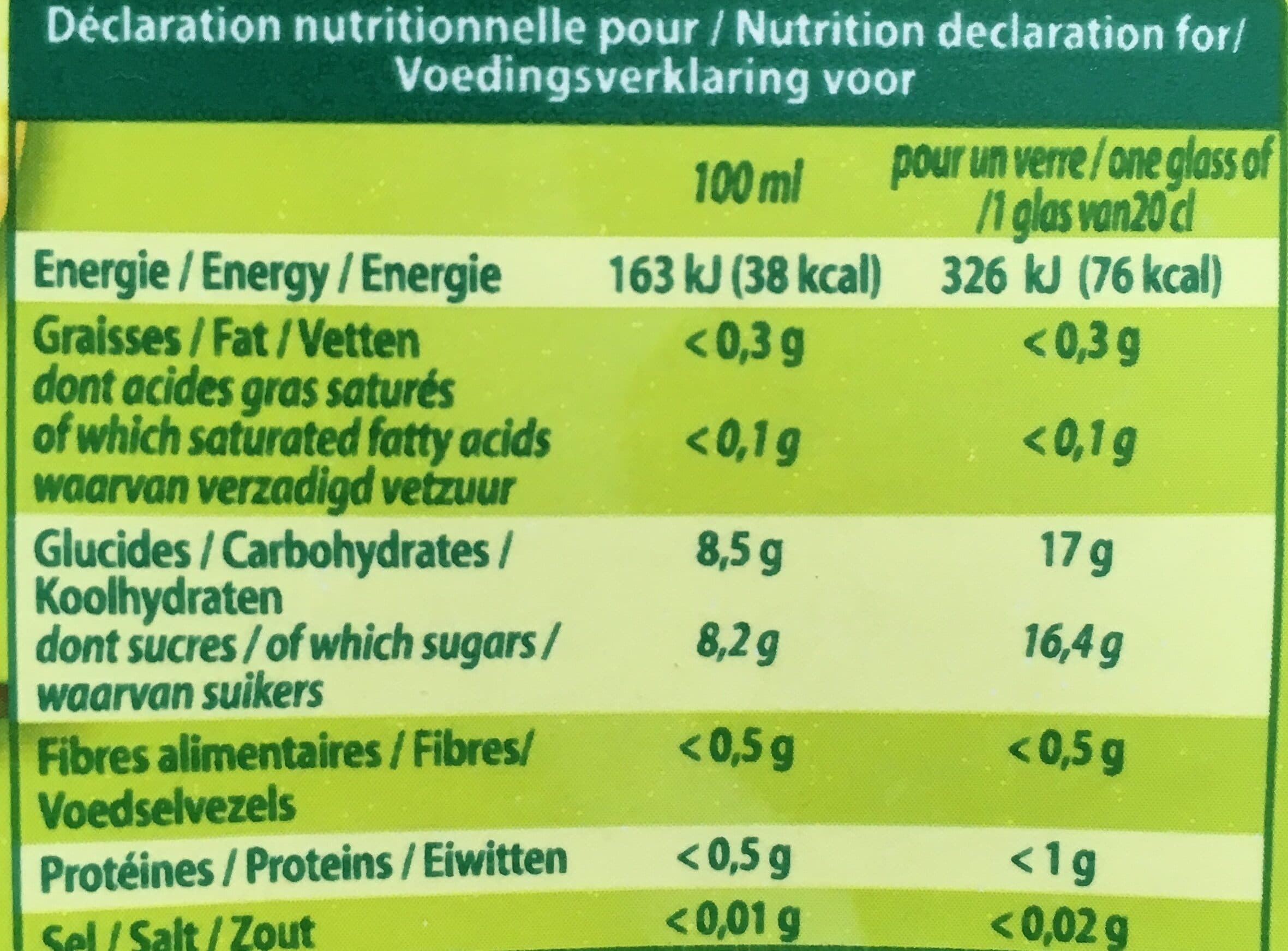 Solal Nectar d’orange packshot