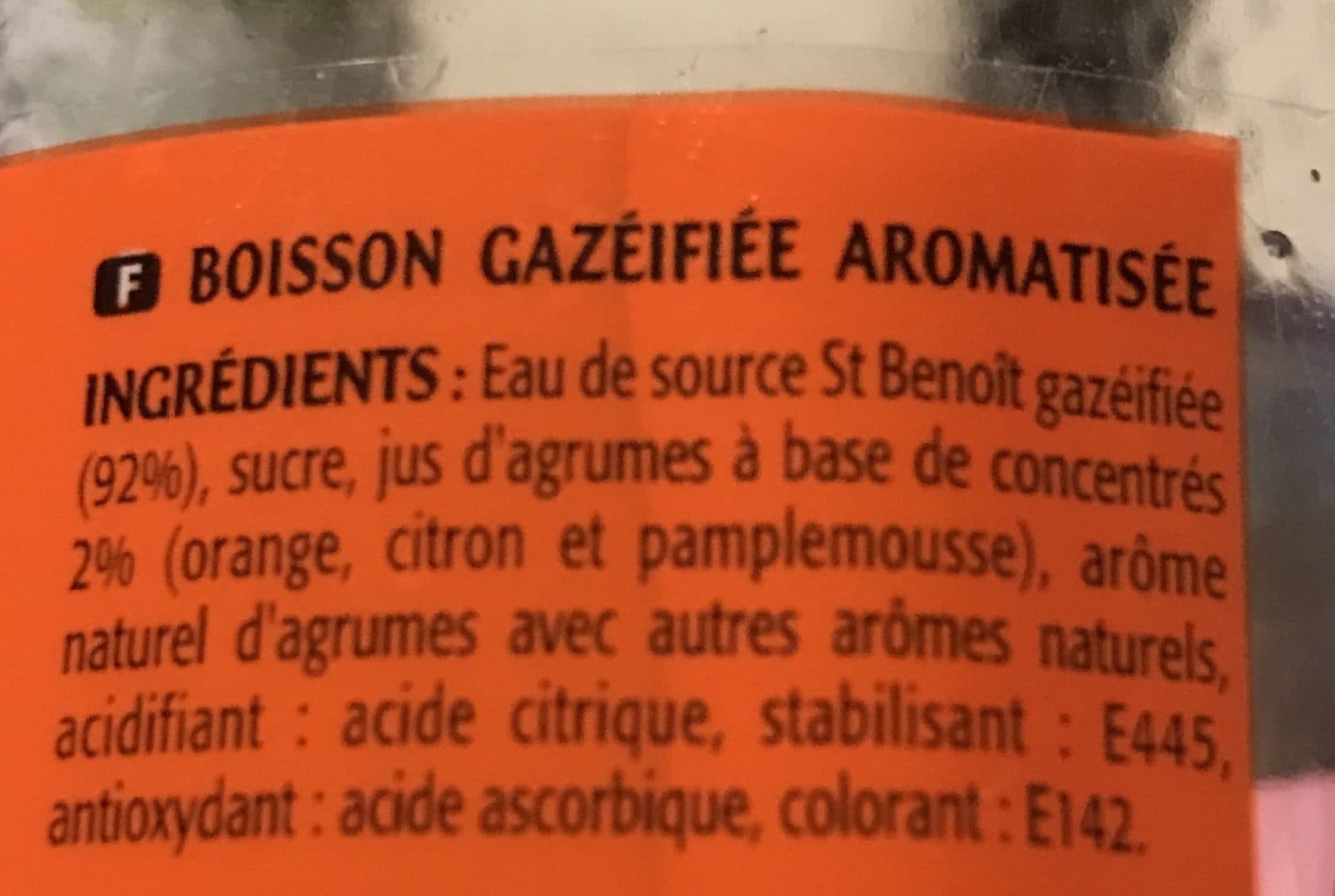 Look Look Intense saveur Agrumes Bouteille 1.5L packshot