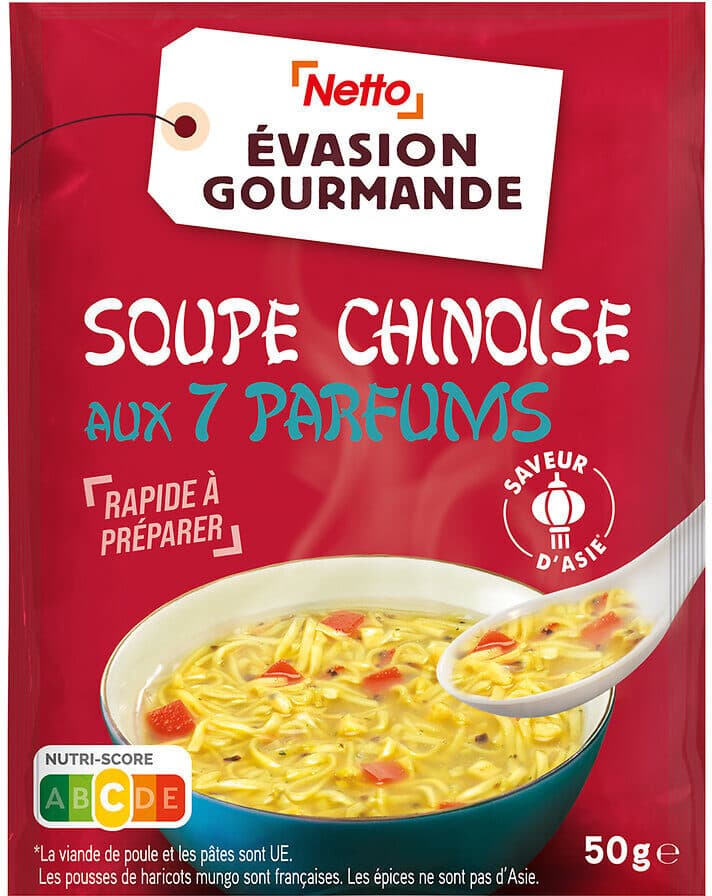 Netto Soupe Chinoise aux 7 Parfums packshot