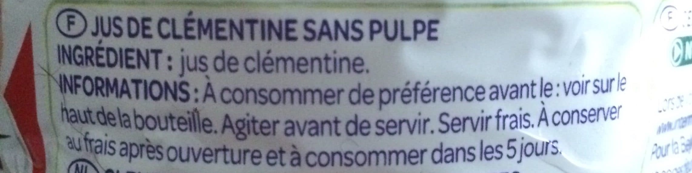 Paquito Pj clementine pet 1l packshot