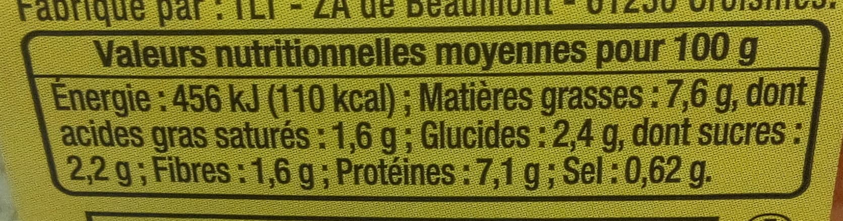 Monique ranou Bol snacking 250g jambon crudites packshot