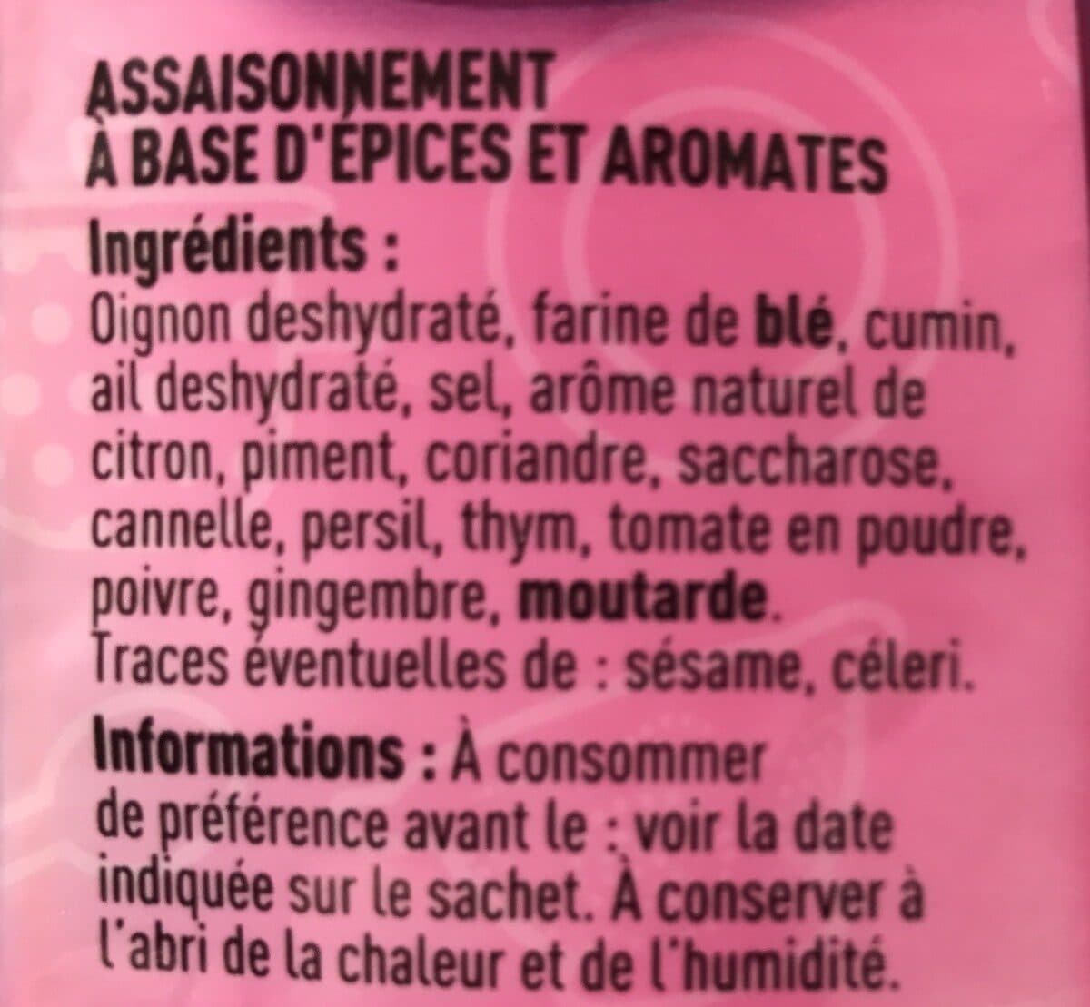 Cigalou CIGALOU mélange pour tajine 18 gr packshot