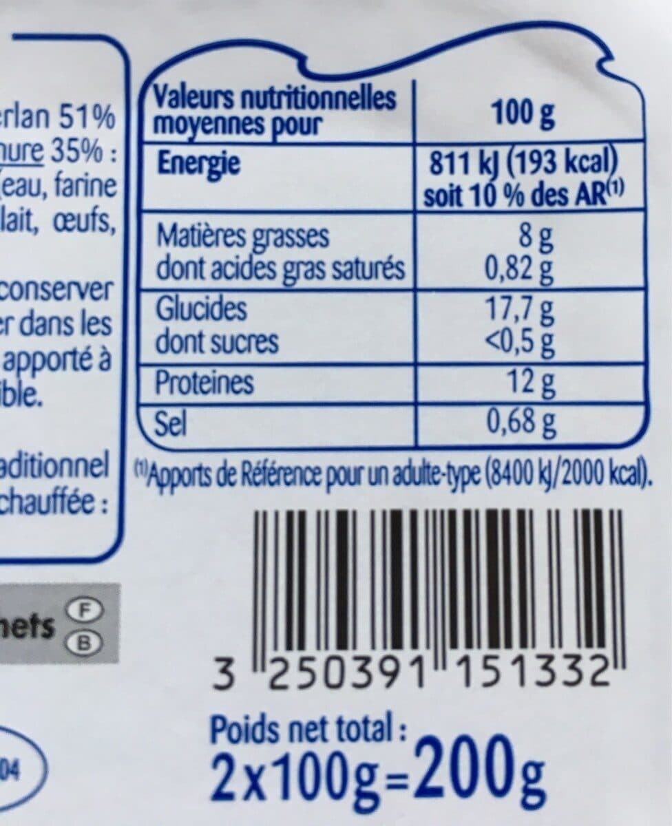 Les Mousquetaires Merlan pané packshot