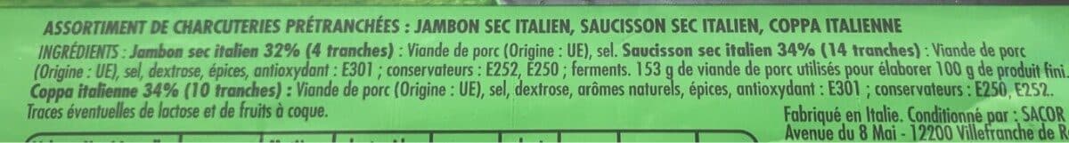 Itineraire des saveurs LS Plateau italien 200g packshot