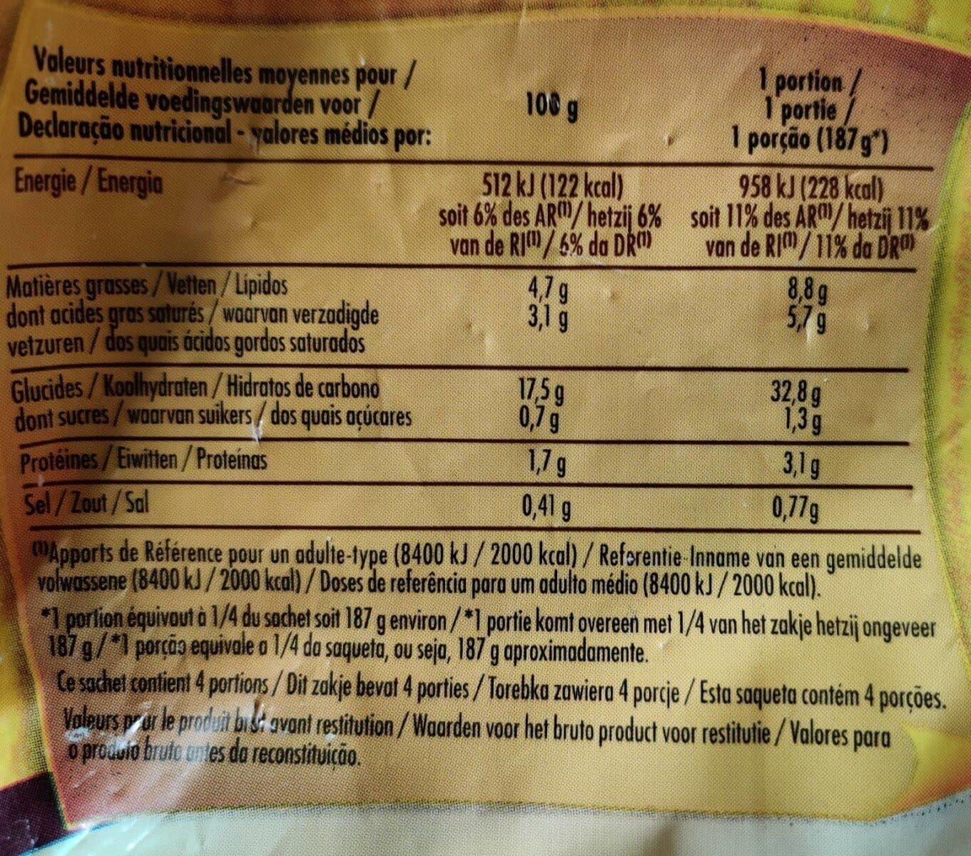 Bouton d'Or Purée 750g packshot