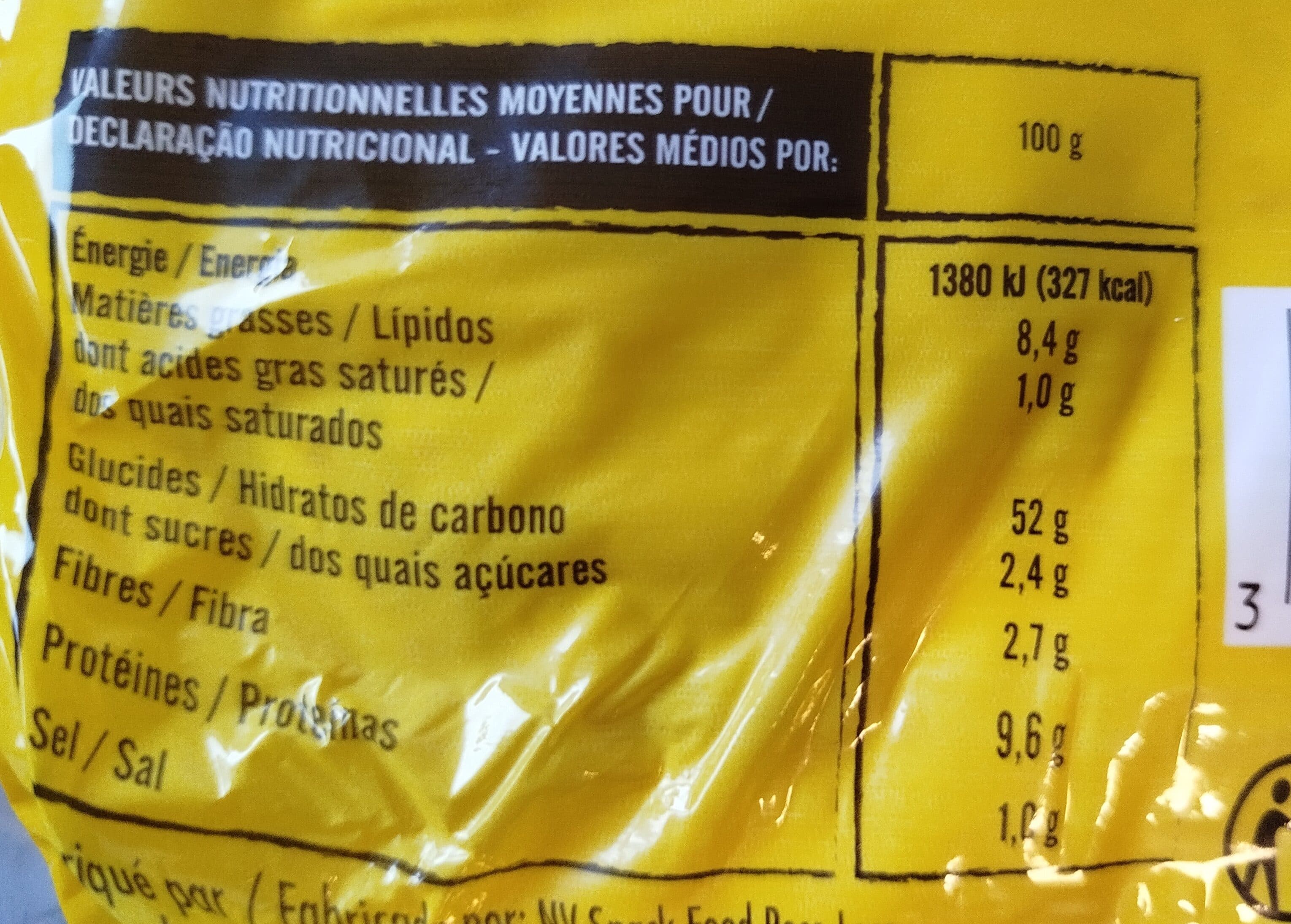 Itinéraire des saveurs Tortillas de blé 320G packshot