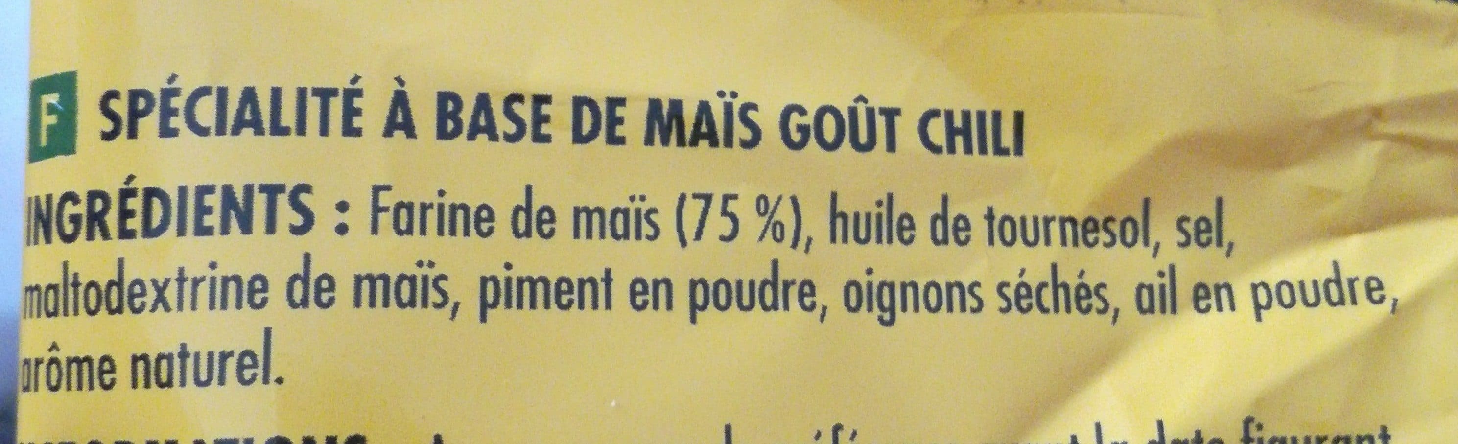 Intermarché Tortilla chips goût chili packshot